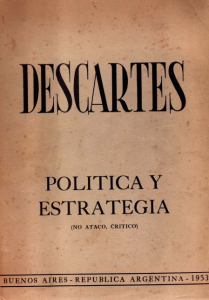 Política y Estrategia - Descartes (Perón)
