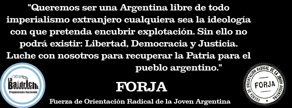 Somos una Argentina colonial, queremos ser una argentina libre