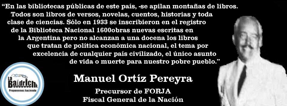 Ortiz Pereyra – Economía nacional, asunto de vida o muerte para un pueblo
