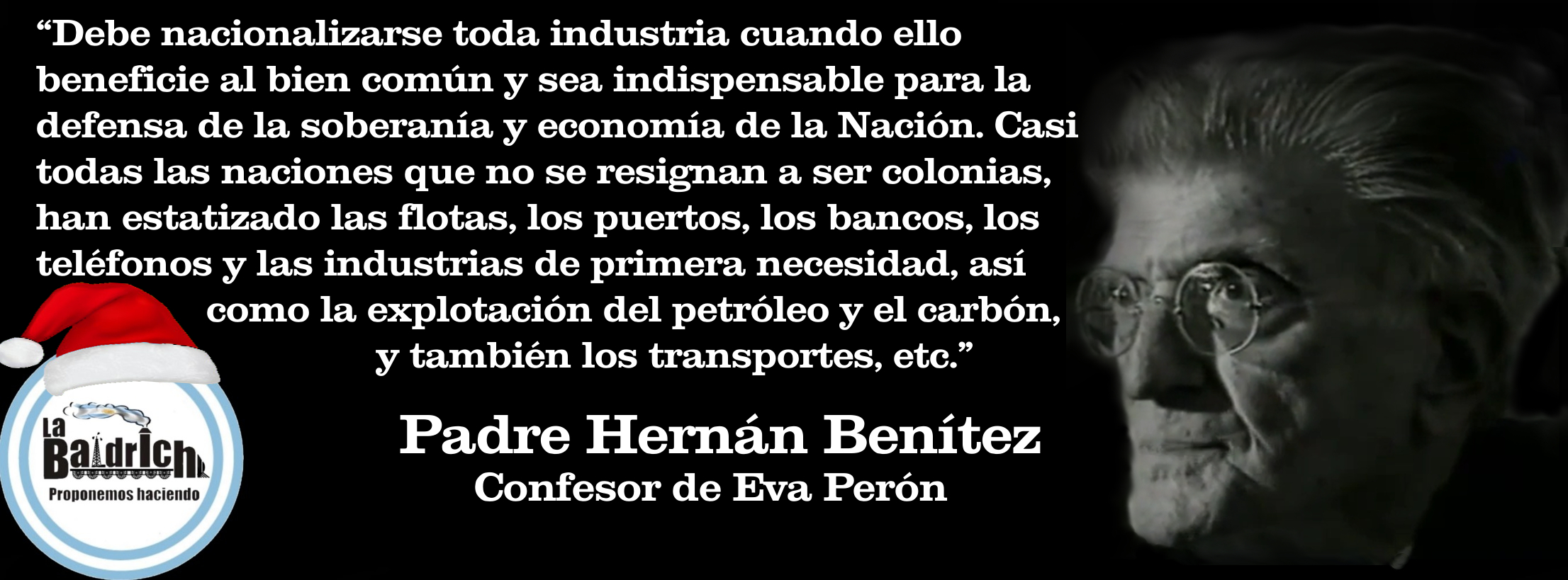 Padre Hernán Benítez sobre el rol del Estado en la Economía