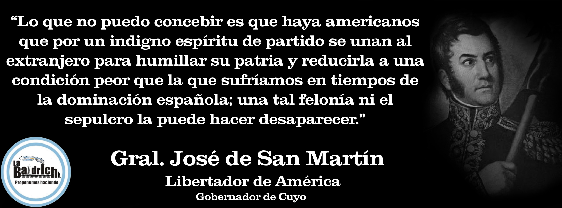 Carta de San Martín a Juan Manuel de Rosas, 10 de julio de 1839.