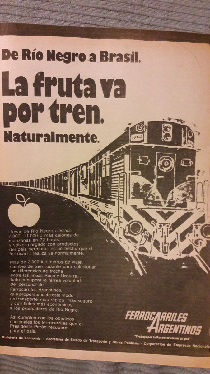 Ferrocarriles Argentinos Fruta