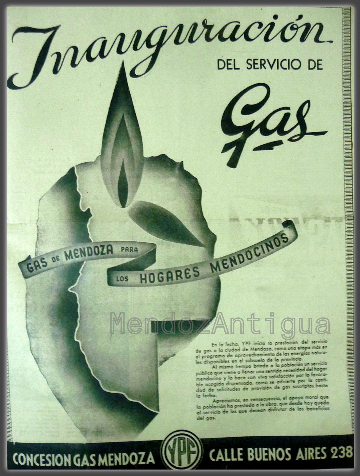 Servicio de Gas YPF Mendoza