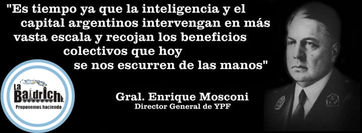 Mosconi sobre la inteligencia y el capital argentinos