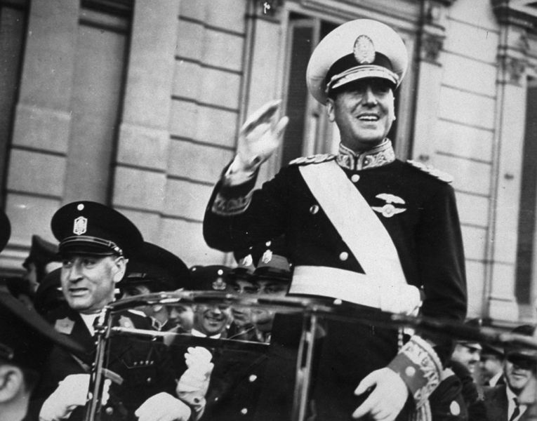 Presidente General Juan Domingo Perón