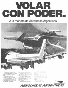 publicidad antigua aerolineas