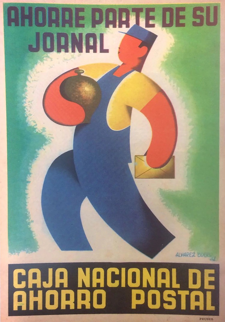 Afiches-del-Peronismo-Libro-de-Raquel-Quintana-y-Raul-Manrupe Año 1948. Autor Horacio Álvarez Boero