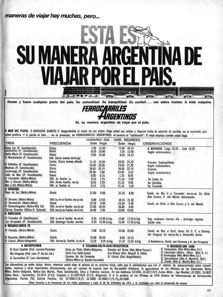 Ferrocarriles Argentinos Afiche publicidad archivoferroviario.com (15)