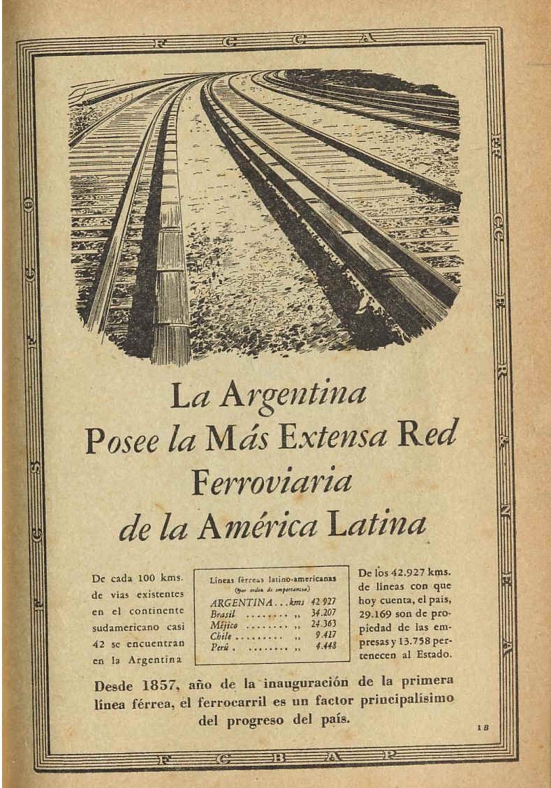 Ferrocarriles Argentinos La Red Más extensa