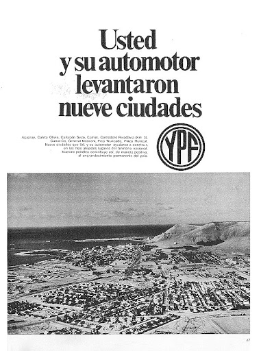 YPF Magicas Ruinas 1970