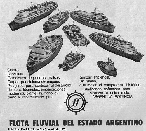 publicidad flota fluvial